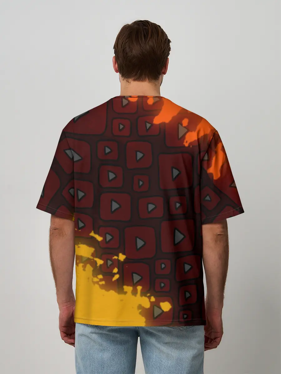 Мужская футболка оверсайз / YouTube