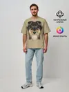 Мужская футболка оверсайз / Sheltie