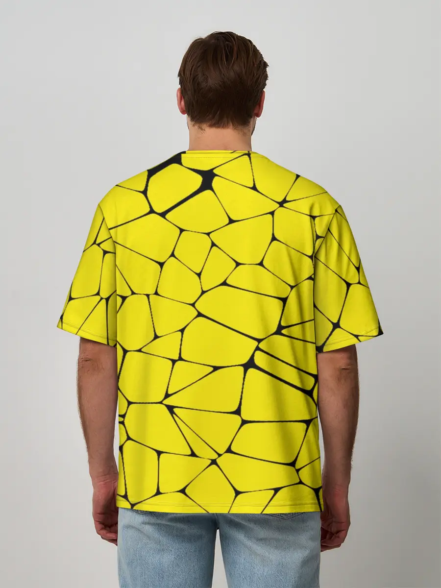 Мужская футболка оверсайз / Дикая пчела