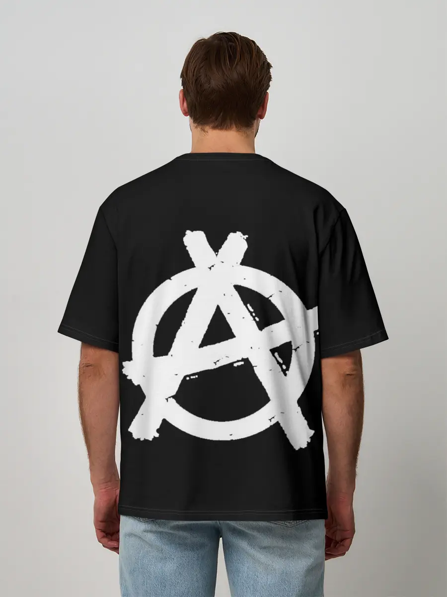 Мужская футболка оверсайз / Король и Шут + Анархия