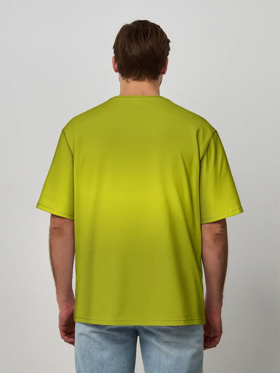 Мужская футболка оверсайз / Gemini