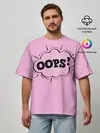Мужская футболка оверсайз / OOPS