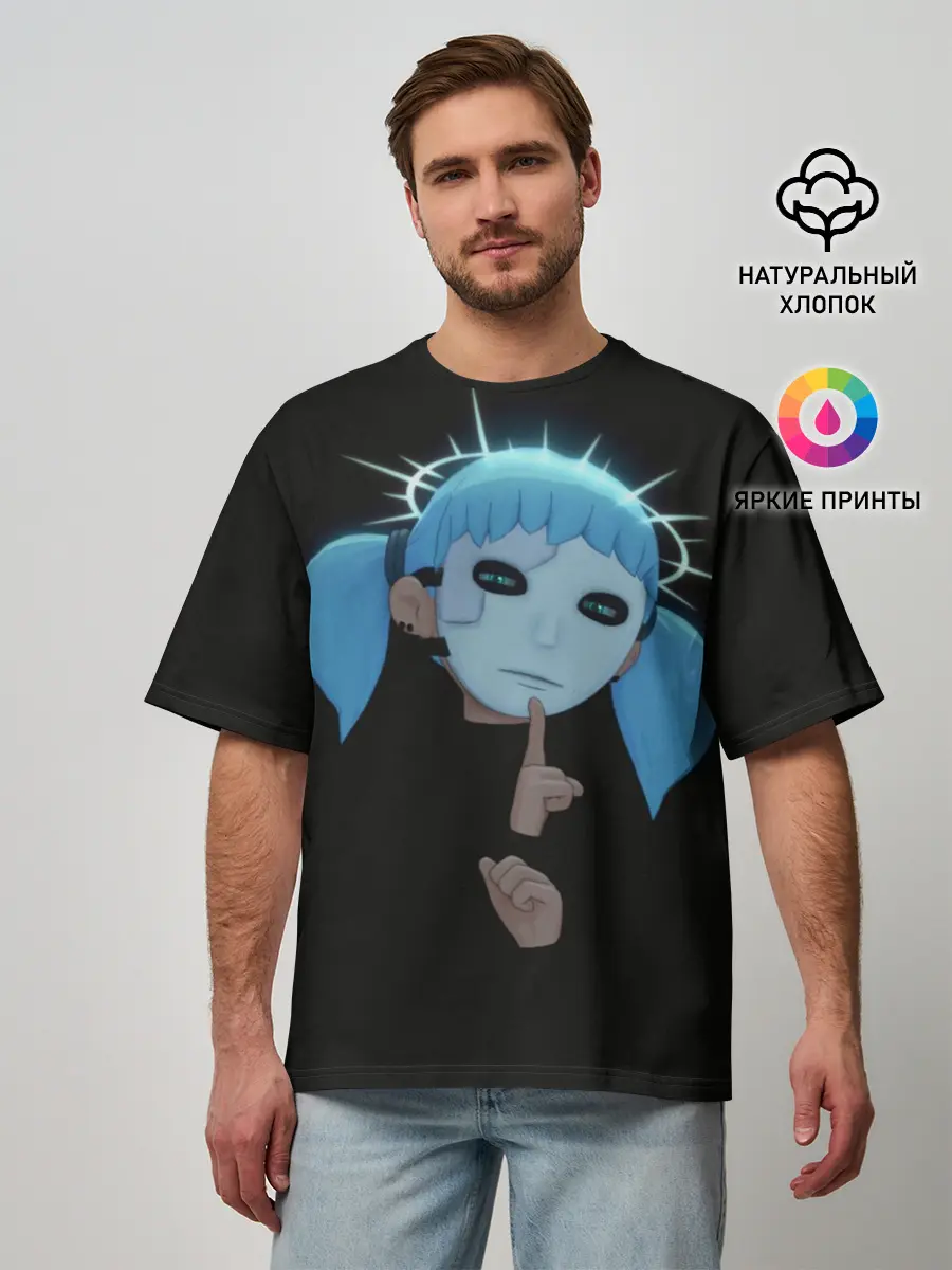 Мужская футболка оверсайз / Sally Face