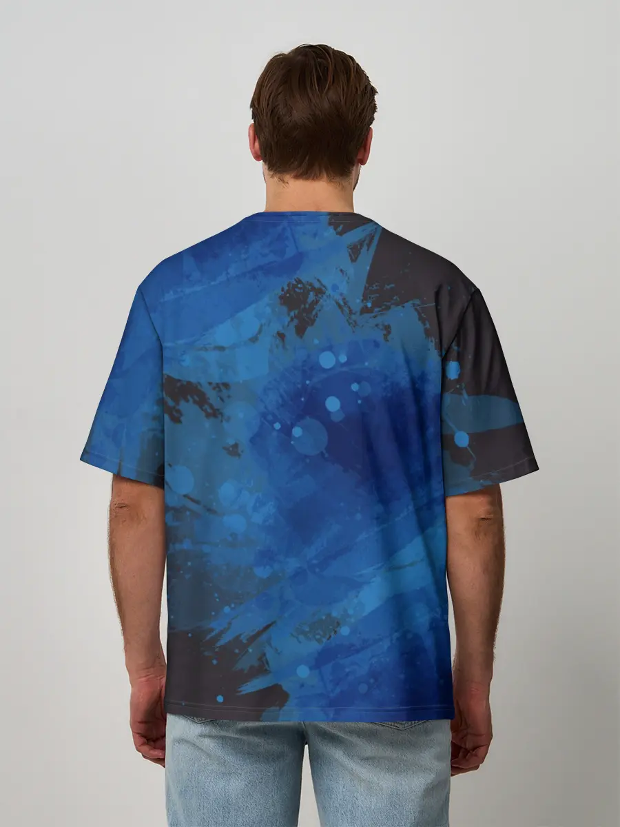 Мужская футболка оверсайз / Тосиро Хицугая. Блич