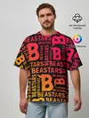 Мужская футболка оверсайз / ВЫДАЮЩИЕСЯ ЗВЕРИ