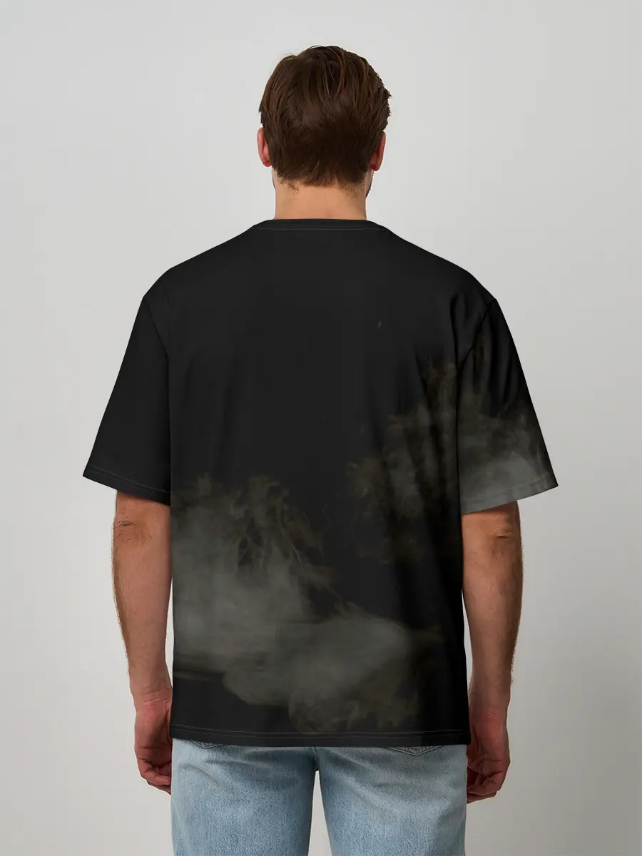 Мужская футболка оверсайз / ALL BLACKS