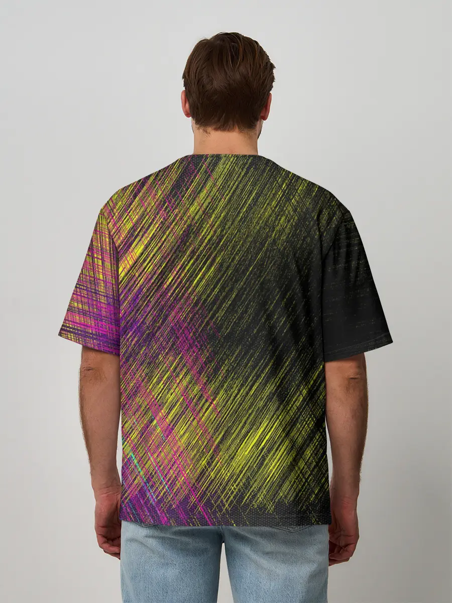 Мужская футболка оверсайз / Life is strange true color