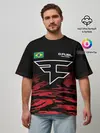 Мужская футболка оверсайз / cs:go - FaZe Clan