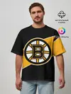 Мужская футболка оверсайз / Бостон Брюинз, Boston Bruins
