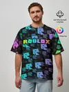 Мужская футболка оверсайз / Roblox