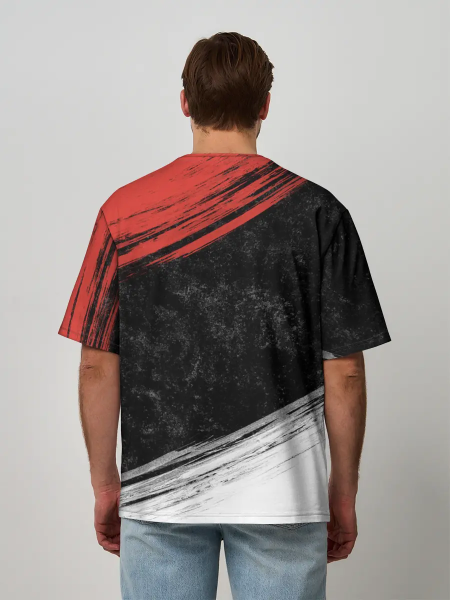 Мужская футболка оверсайз / Five Finger Death Punch [7]