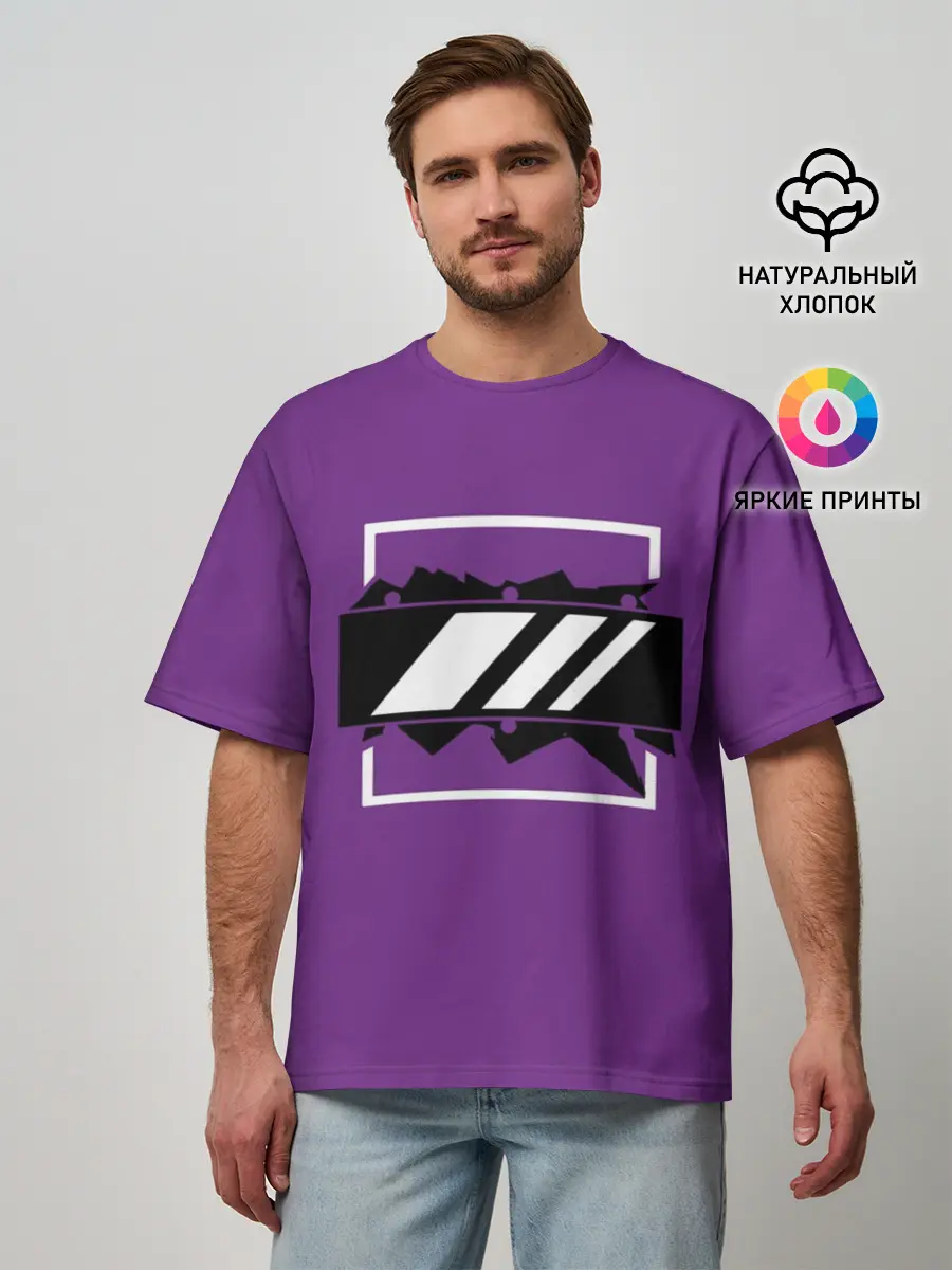 Мужская футболка оверсайз / R6S MIRA