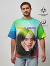 Мужская футболка оверсайз / BILLIE EILISH / БИЛЛИ АЙЛИШ