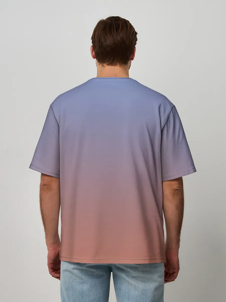 Мужская футболка оверсайз / обычная девочка фрилансер