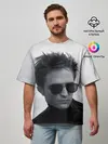Мужская футболка оверсайз / ROBERT PATTINSON