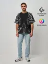 Мужская футболка оверсайз / Дорога в некуда