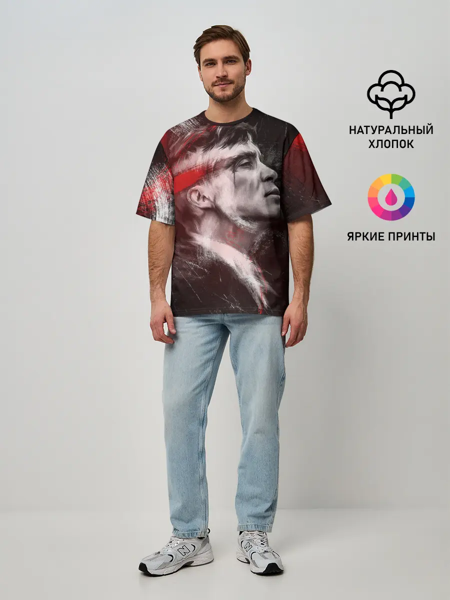 Мужская футболка оверсайз / Peaky Blinders