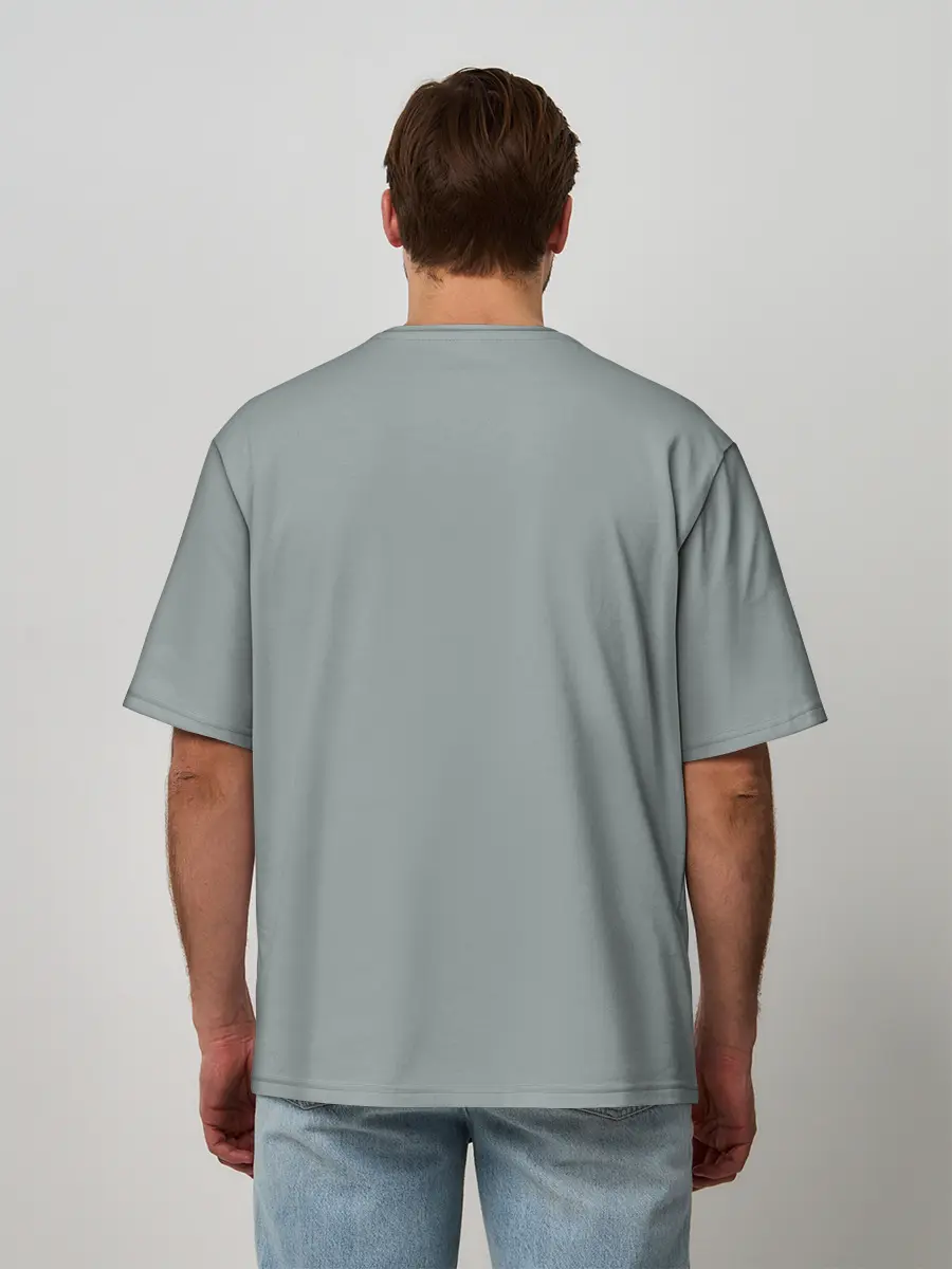 Мужская футболка оверсайз / КиберГеральт