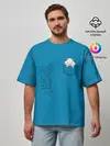Мужская футболка оверсайз / Poro Pocket Tee