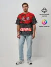 Мужская футболка оверсайз / SENPAI