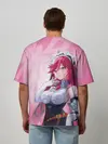 Мужская футболка оверсайз / GENSHIN IMPACT, РОЗАРИЯ