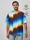 Мужская футболка оверсайз / pantone