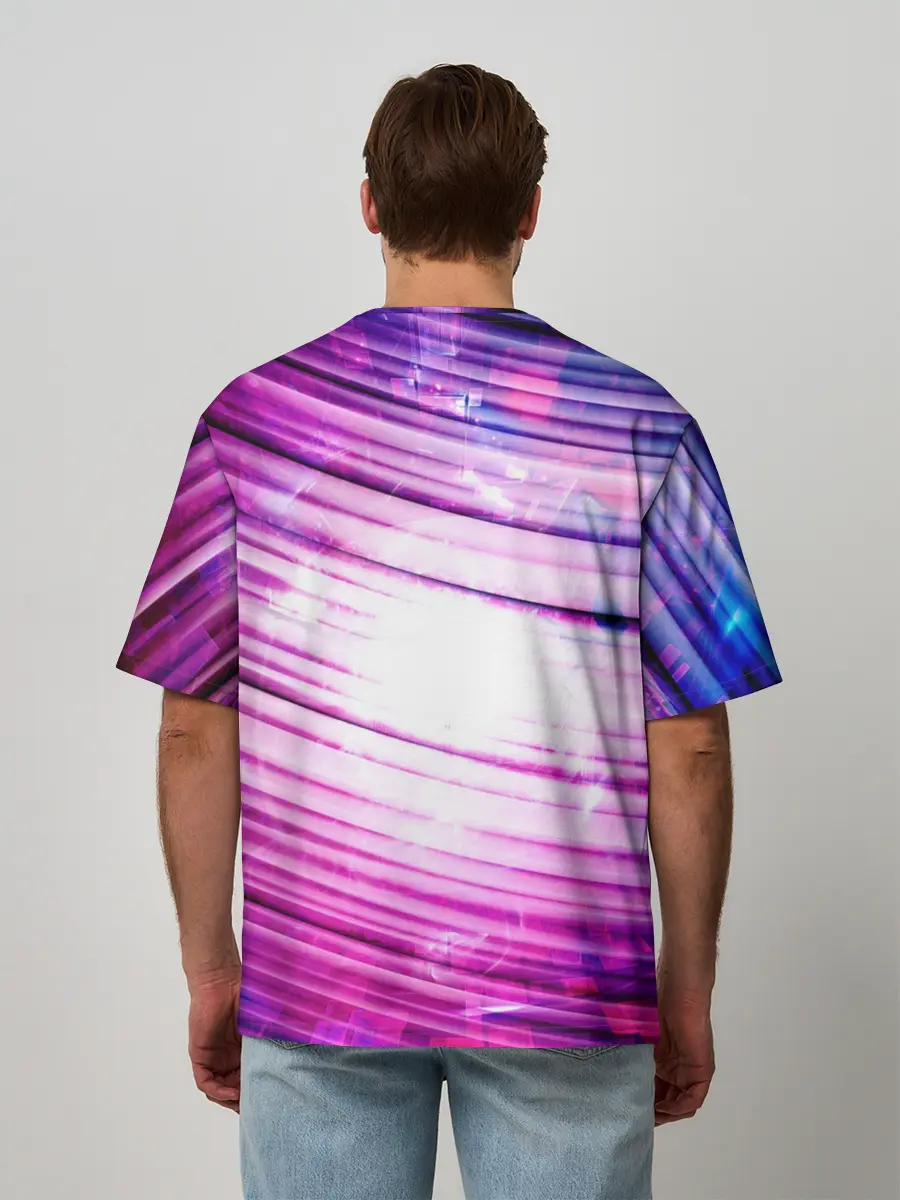 Мужская футболка оверсайз / Бездомный бог Хиёри