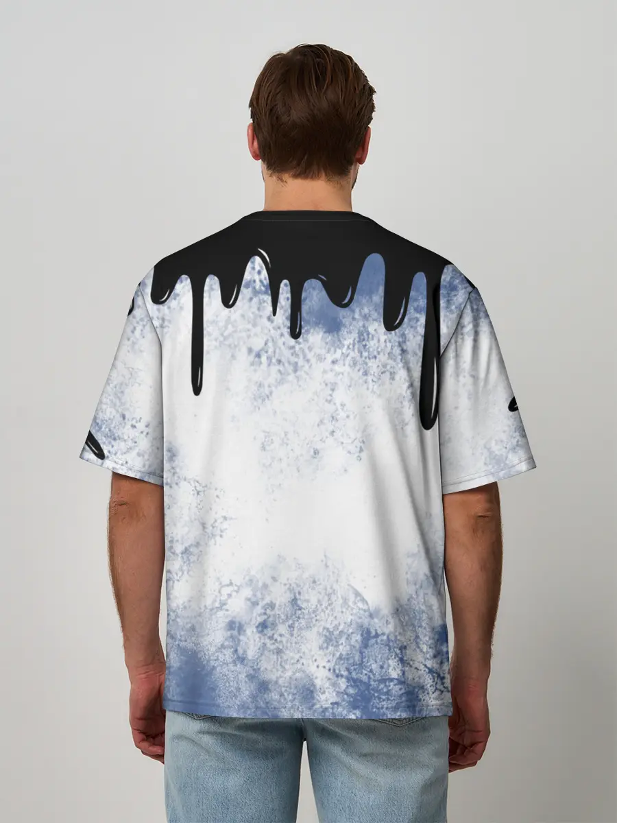 Мужская футболка оверсайз / BILLIE EILISH | БИЛЛИ АЙЛИШ