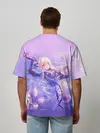 Мужская футболка оверсайз / Violet Evergarden