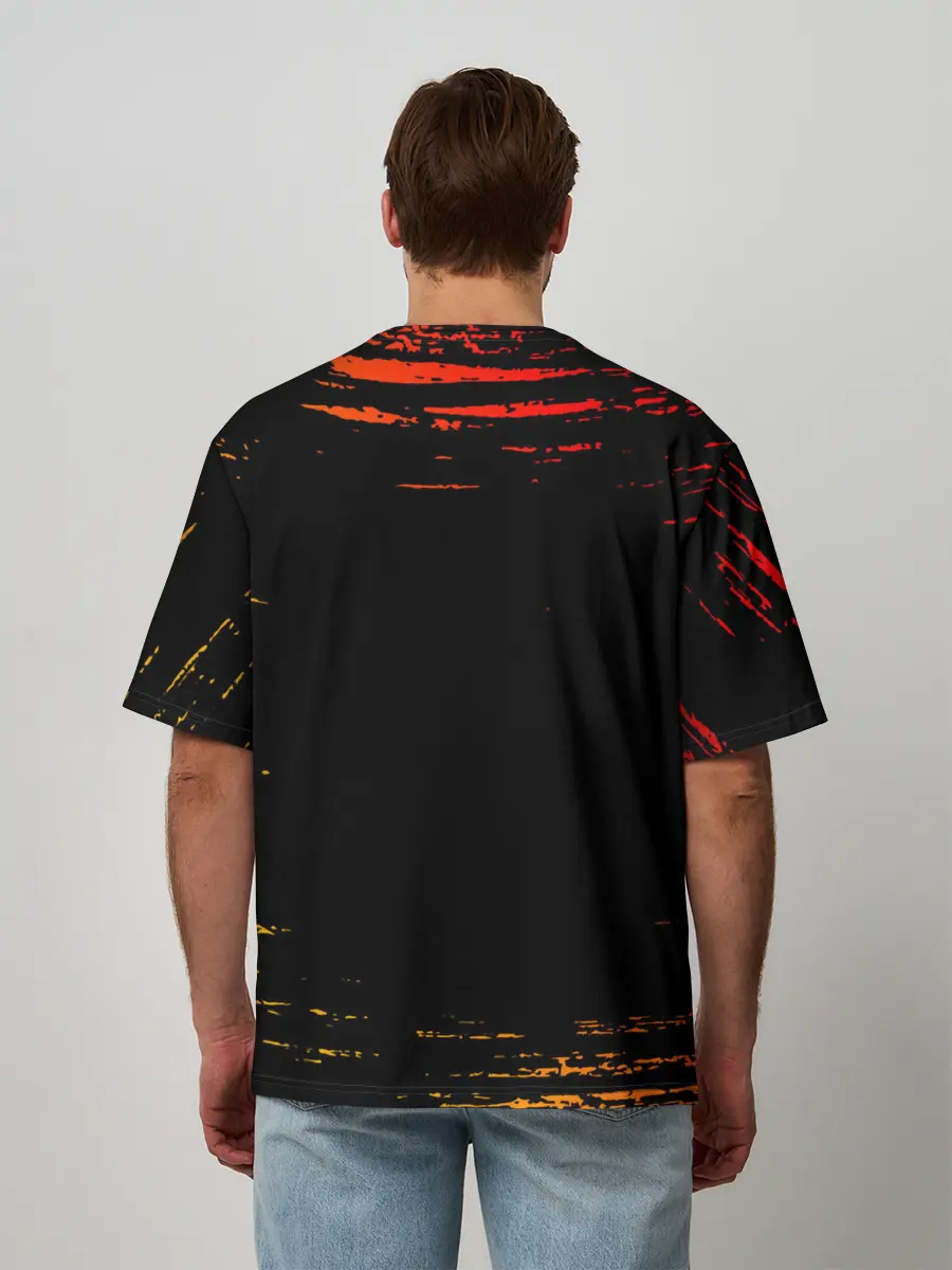 Мужская футболка оверсайз / METRO EXODUS / МЕТРО ИСХОД