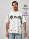 Мужская футболка оверсайз / RUSSIAN EMPIRE