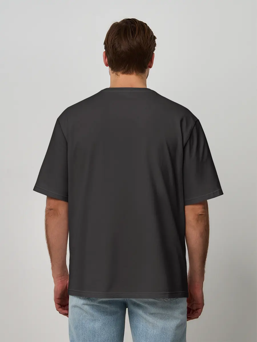 Мужская футболка оверсайз / Айкидо