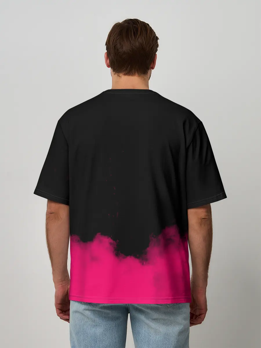 Мужская футболка оверсайз / Hazbin Hotel