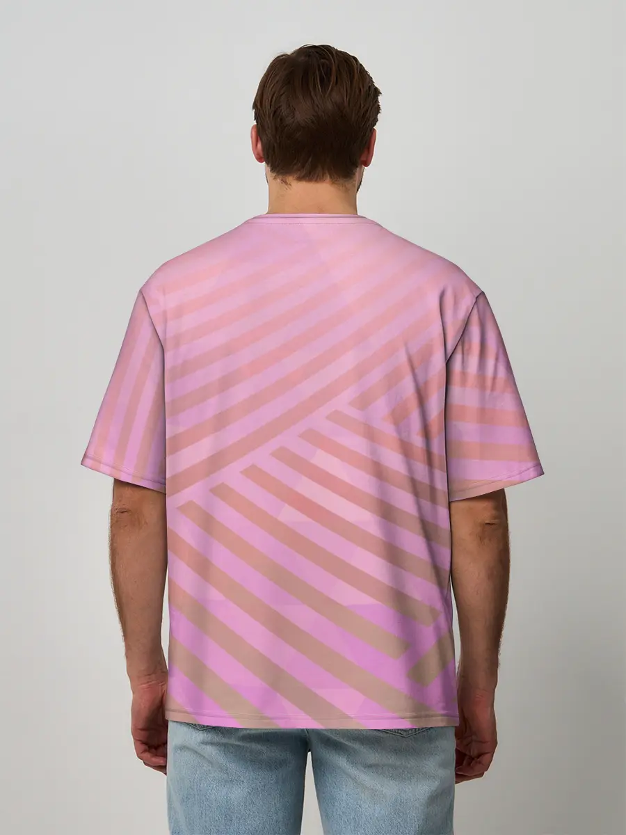 Мужская футболка оверсайз / Hermit cone. Отшельник