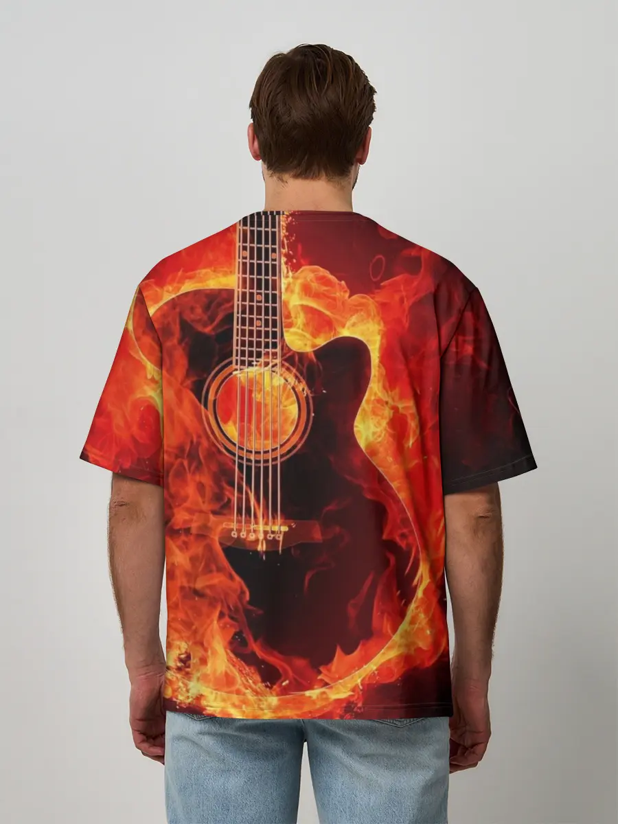 Мужская футболка оверсайз / Linkin Park