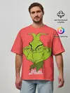 Мужская футболка оверсайз / Mr. Grinch