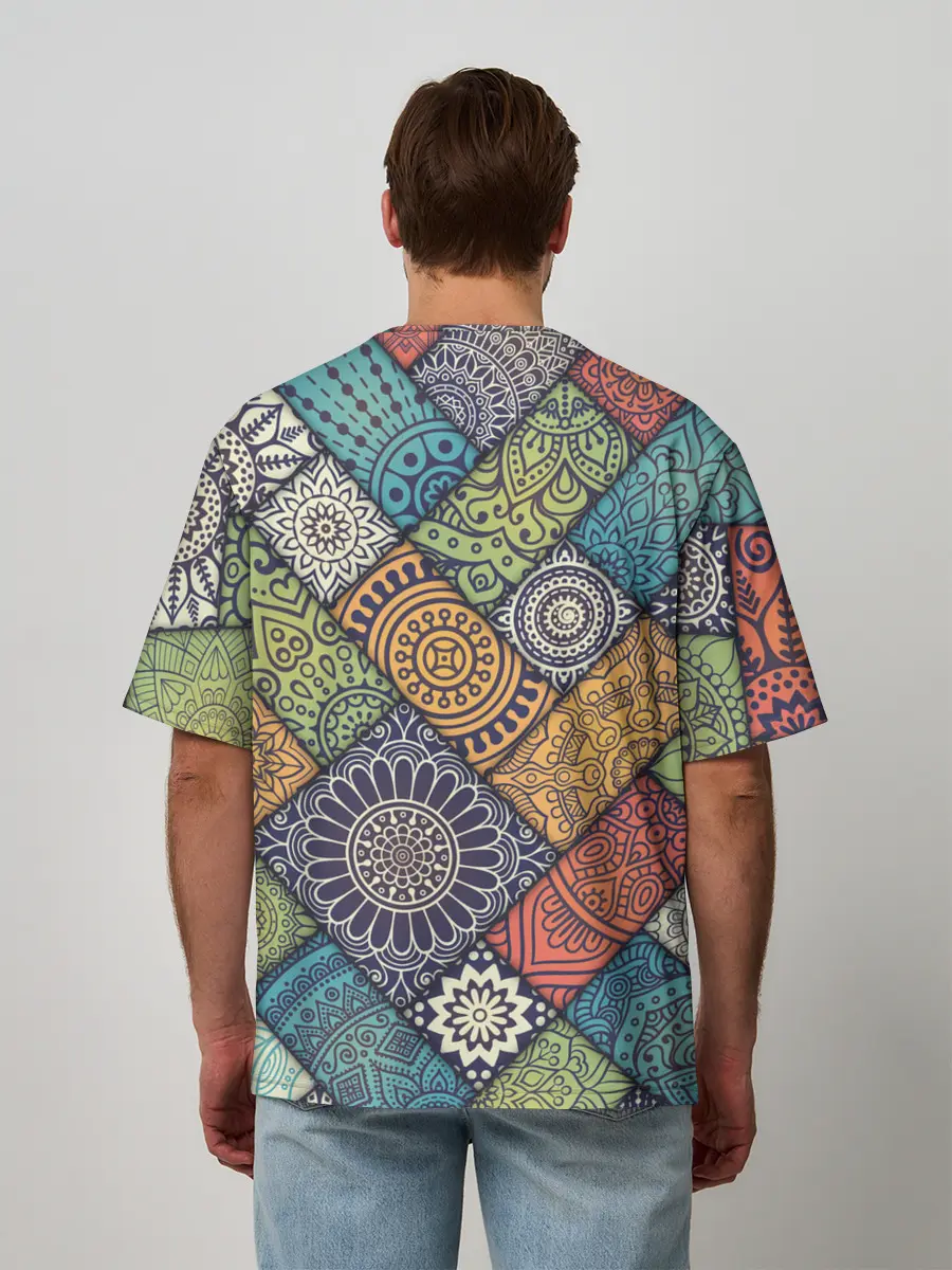 Мужская футболка оверсайз / ОЧЕНЬ