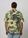 Мужская футболка оверсайз / Камуфляж Хаки