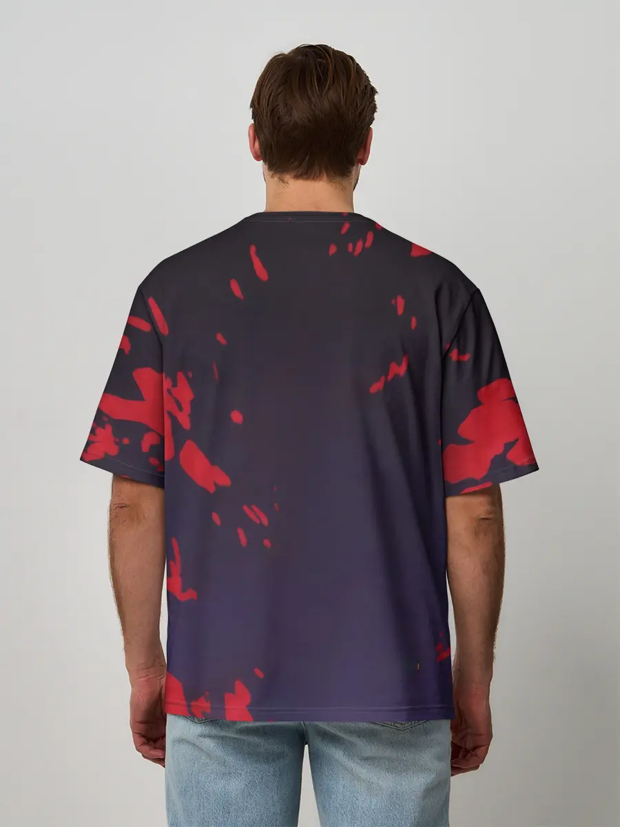 Мужская футболка оверсайз / Отто | Приоритет чудо-яйца