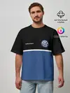 Мужская футболка оверсайз / VW | Два цвета