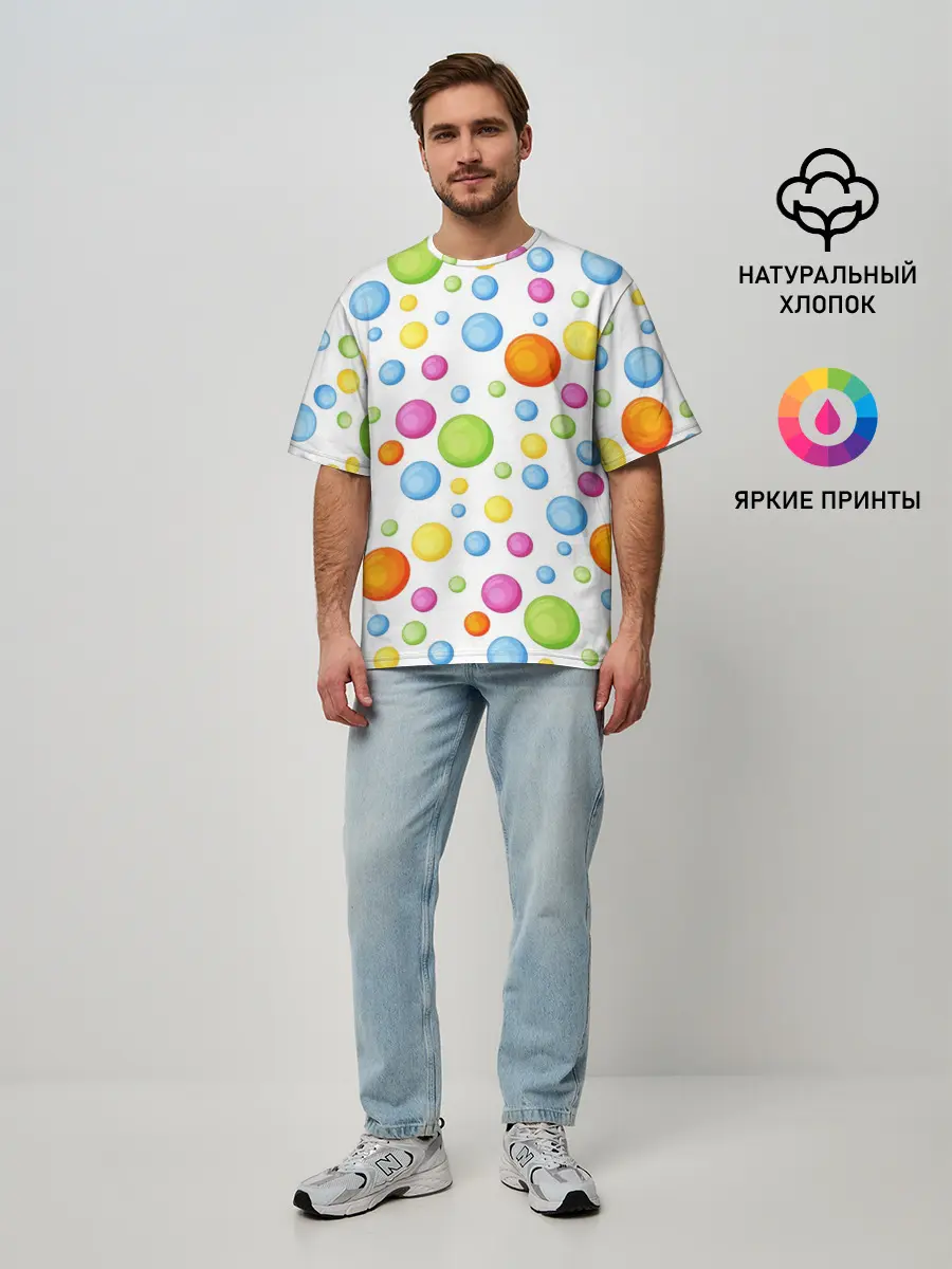 Мужская футболка оверсайз / СИМПЛ ДИМПЛ | SIMPLE DIMPLE