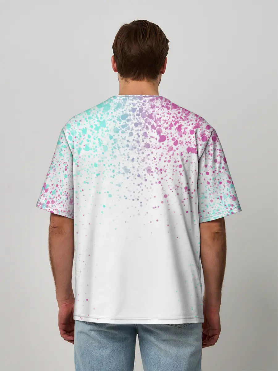 Мужская футболка оверсайз / Рейген | Кагеяма | Моб 100