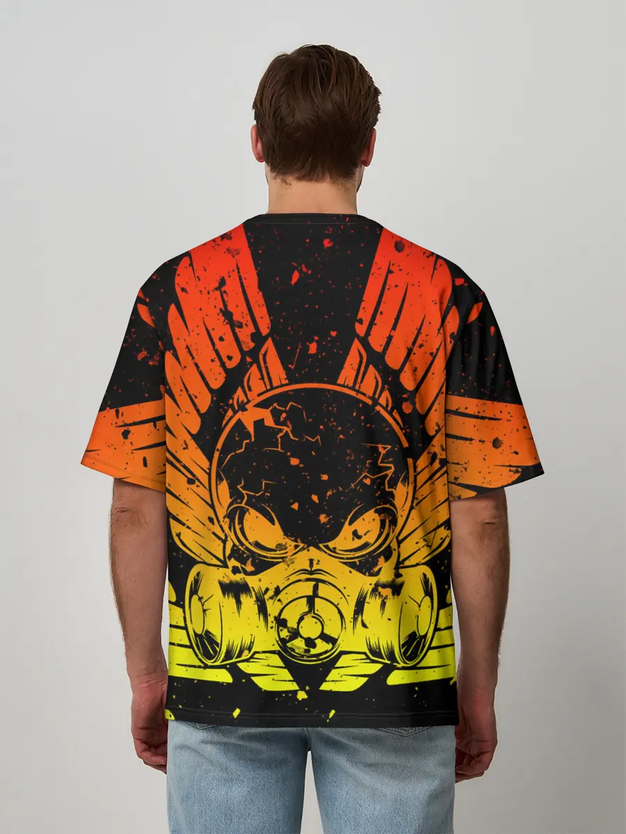 Мужская футболка оверсайз / SABATON