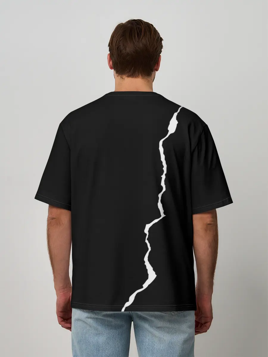 Мужская футболка оверсайз / KIZARU - HAUNTED FAMILY