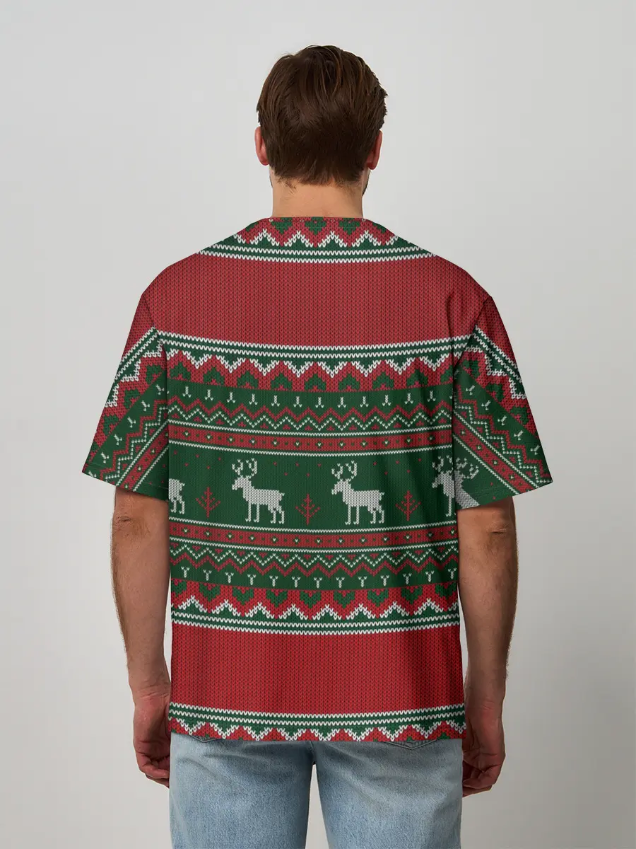 Мужская футболка оверсайз / Свитер