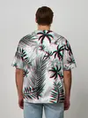 Мужская футболка оверсайз / ПАЛЬМЫ | TROPICAL GLITCH