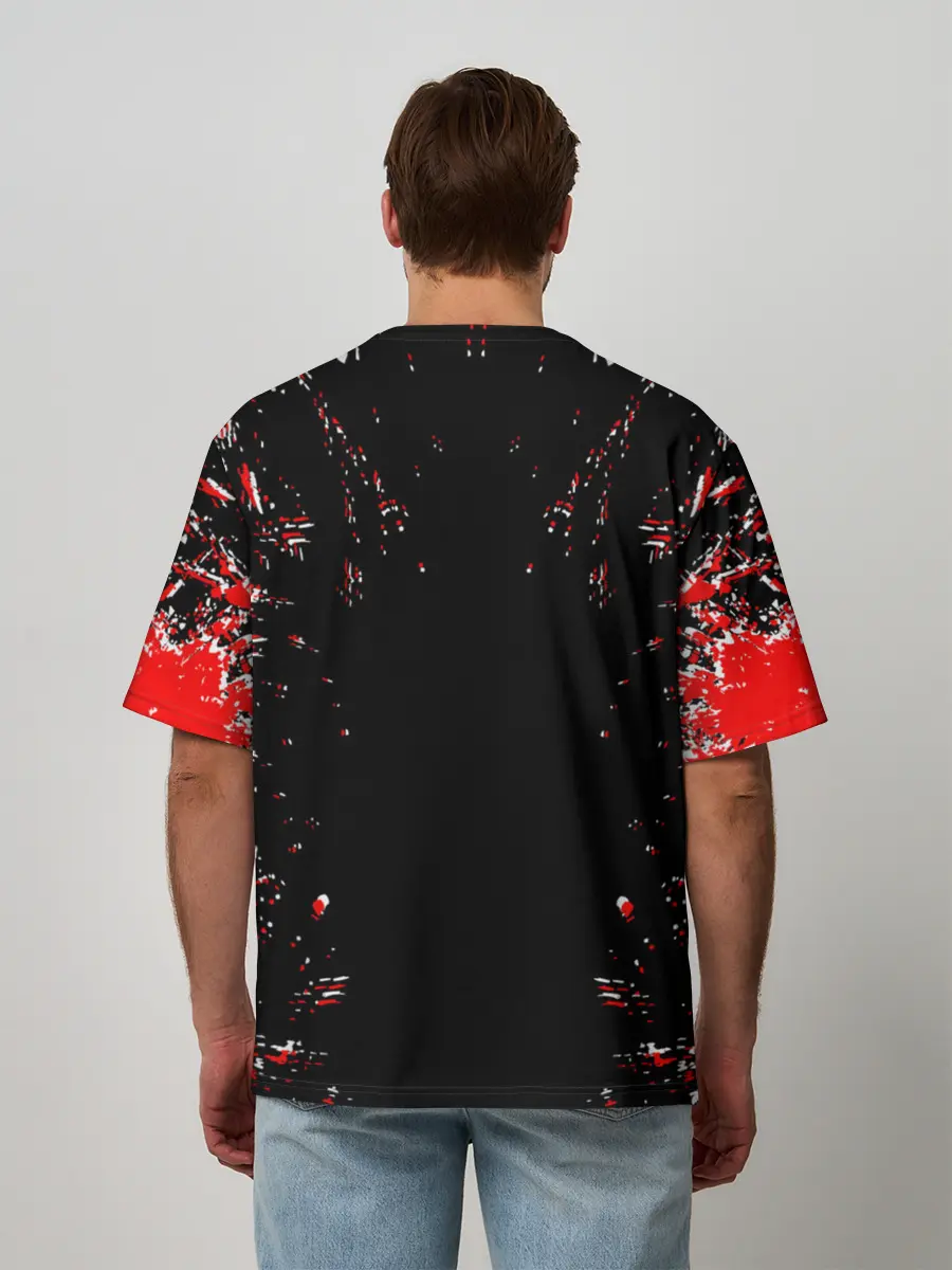 Мужская футболка оверсайз / dragon ball super.