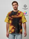 Мужская футболка оверсайз / Genshin Impact: Аниме.