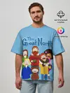 Мужская футболка оверсайз / The Great North Семья