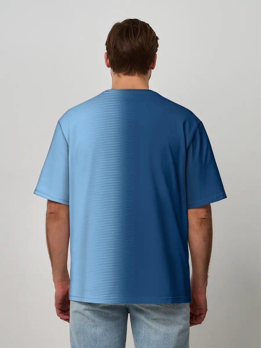 Мужская футболка оверсайз / Manchester city 2018 o